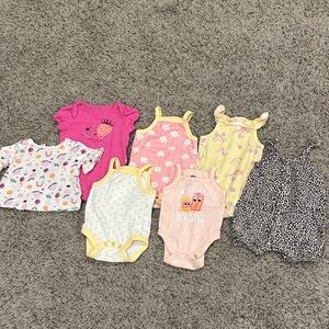 Summer Baby Girl 0-3 Month Lot